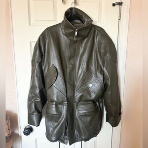 The Frankie Shop Faux Leather Jacket